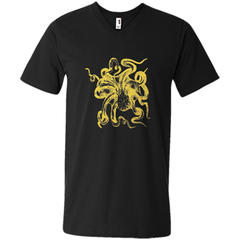 Gold Octopus T-Shirt