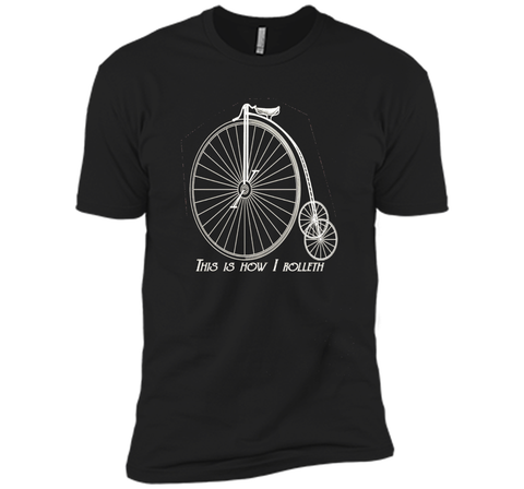This is How I Rolleth Roll Vintage Tricycle BiCycle T-Shirt