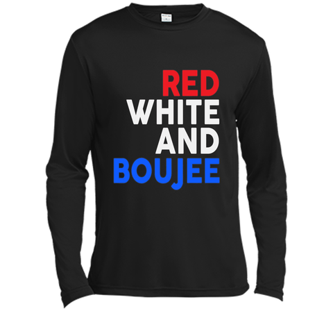 Red White and Boujee Funny 4th of July Shirt