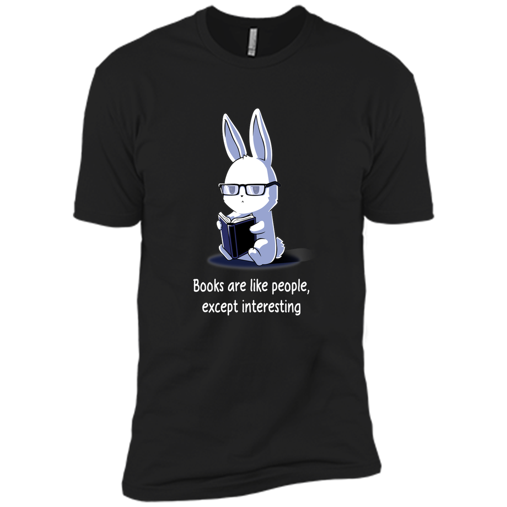 Books are like people, except interesting-rabbit-lovely animal