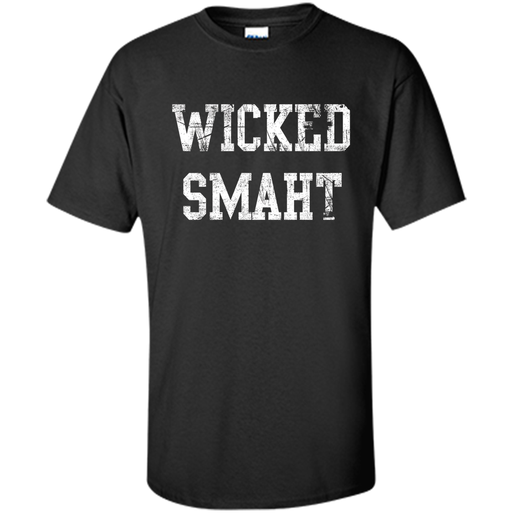 Wicked Smaht Smart Funny Boston Massachusetts T-Shirt