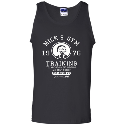 Micks Gym T Shirt  1976 Training mr happy