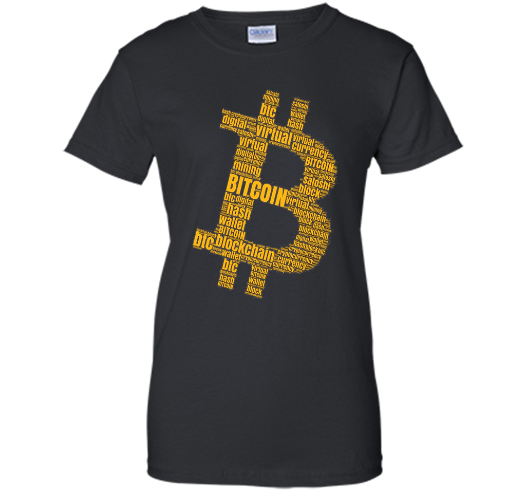 Bitcoin Typography T-Shirt