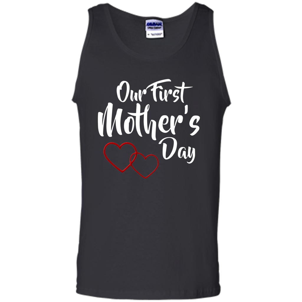 cute our first mothers day lovely hearts shirt mothers day