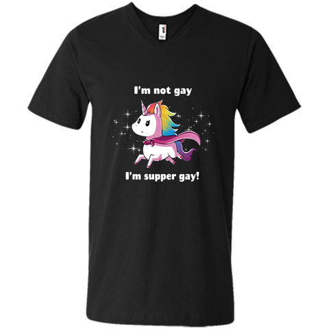 I'm super gay-lovely unicorn tshirt