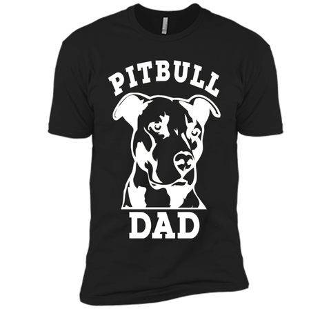 Pit Bull Dad T-Shirt (pitbull tee shirt, pitbull owner)