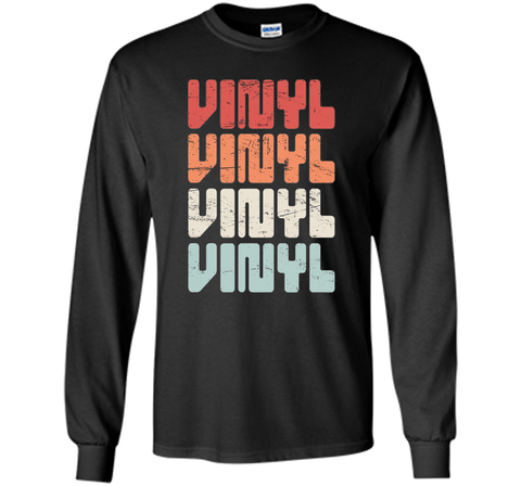 Retro Distressed VINYL Record T-Shirt
