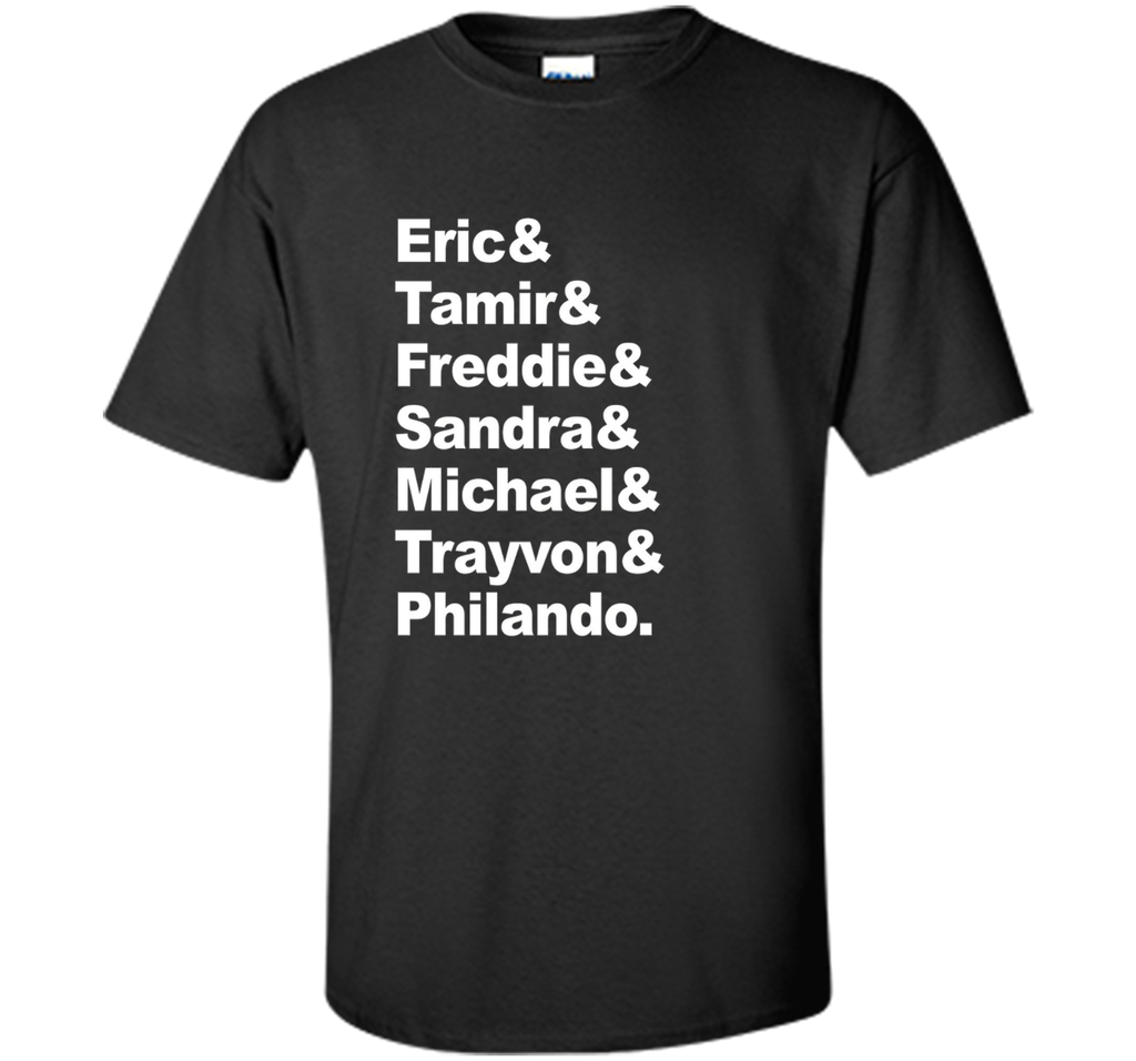 Say Their Names Adult Tee - Black Lives Matter