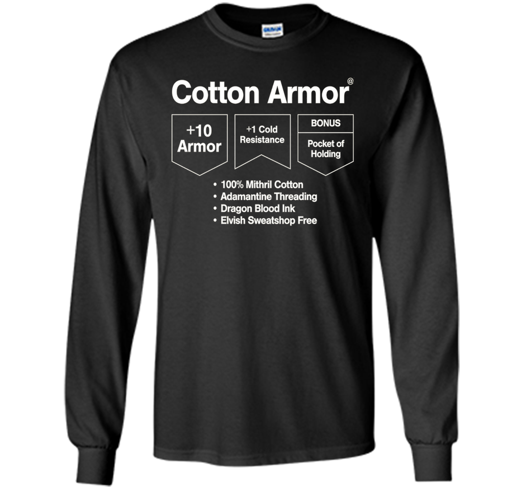 Cotton Armor:  Role Playing T-shirt