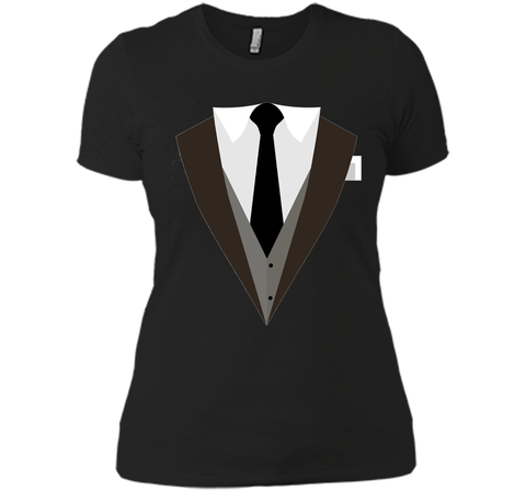 Printed Suit & Tie Vest Tuxedo T-Shirt