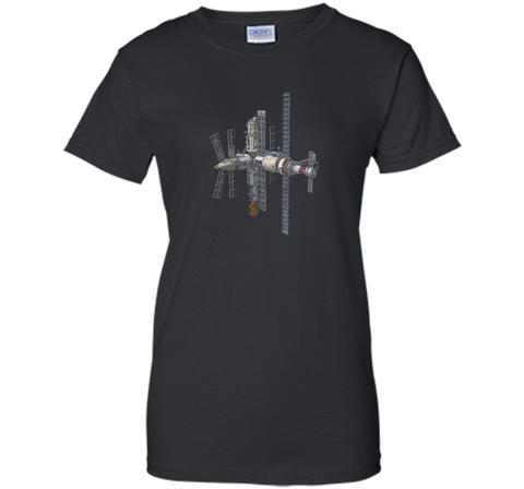 Mir Space Station Satellite T-Shirt