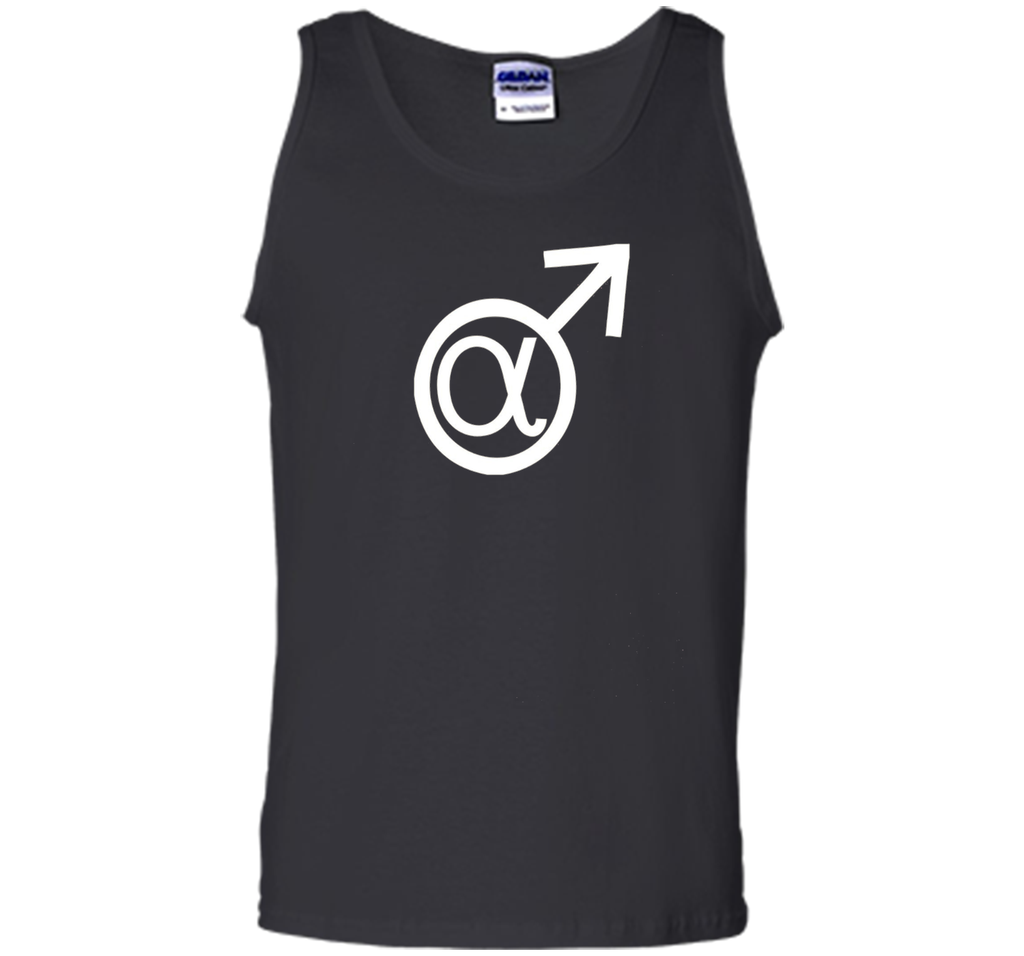 Alpha Male Symbols - Funny symbolic T-shirt for alpha males