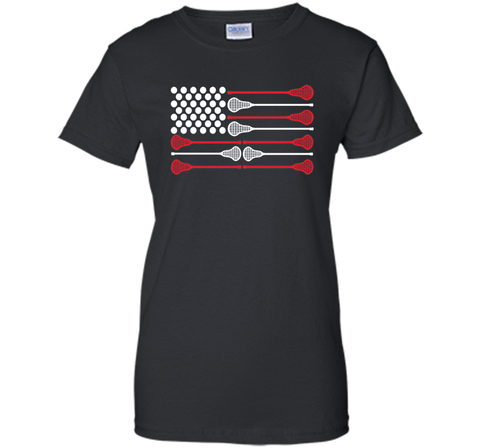 Lacrosse USA Flag Shirt