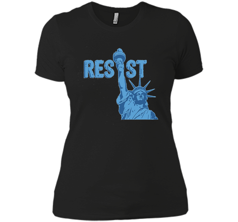 Statue of Liberty Resist Graphic #resist Anti Trump T-Shirt