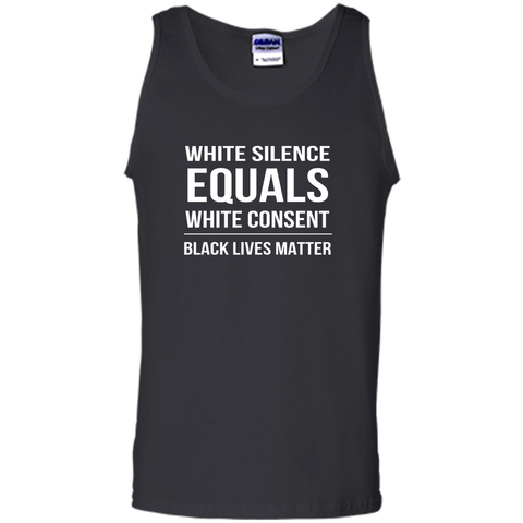 White Silence = White Consent Black Lives Matter T-Shirt