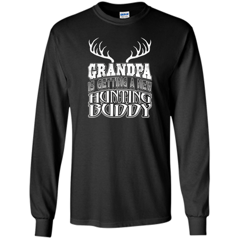 Men's Grandpa Grandson or Granddaughter Hunting T Shirt