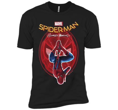Marvel Spider-Man Homecoming Hanging Upside Down T-Shirt