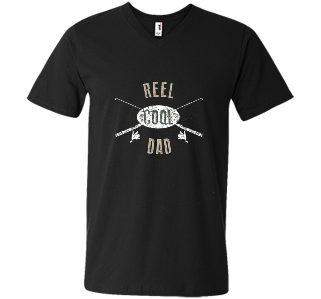 Mens Reel Cool Dad Shirt, Cute Fishing Father's Day Gift