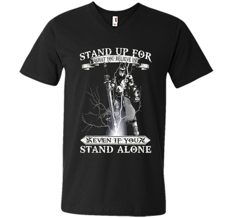 stand up for what you believe viking t-shirt