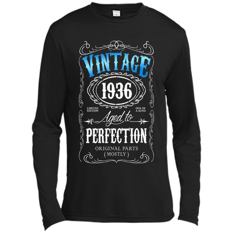 Vintage 1936 tshirt 80th birthday gifts for men Aged to APA