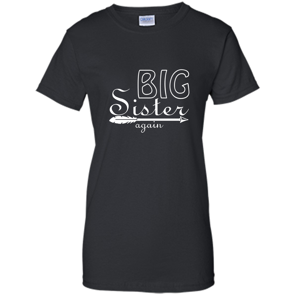 Big sister again tshirt- Big sister again T Shirts for girls