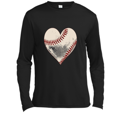 Baseball Heart, Cute Mom Love Premium T Shirt