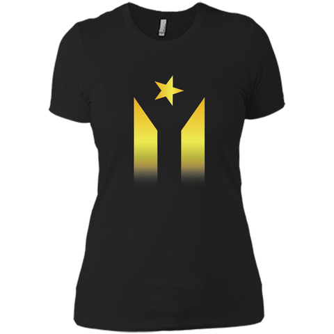 puerto rico teamrubio gold flag t-shirt