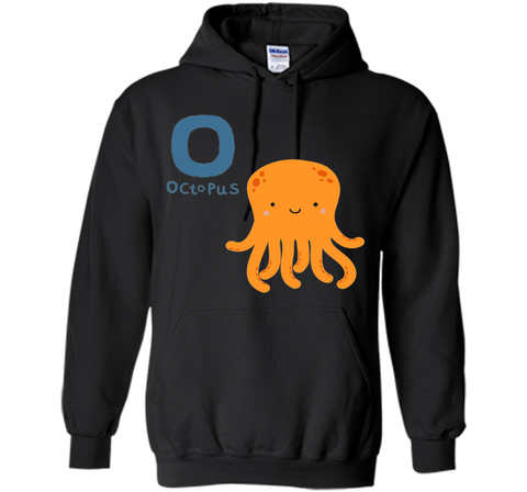 Alphabet Animals Octopus T-Shirt