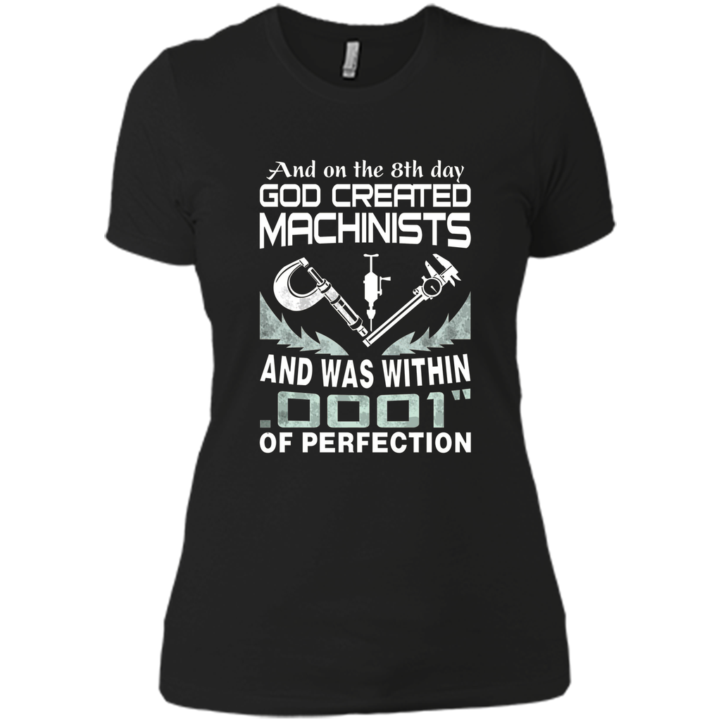 God created machinist t shirt