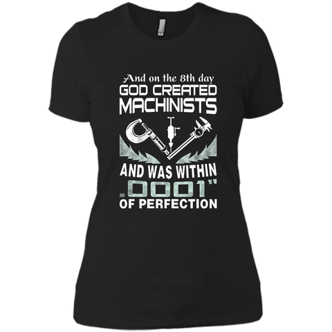 God created machinist t shirt