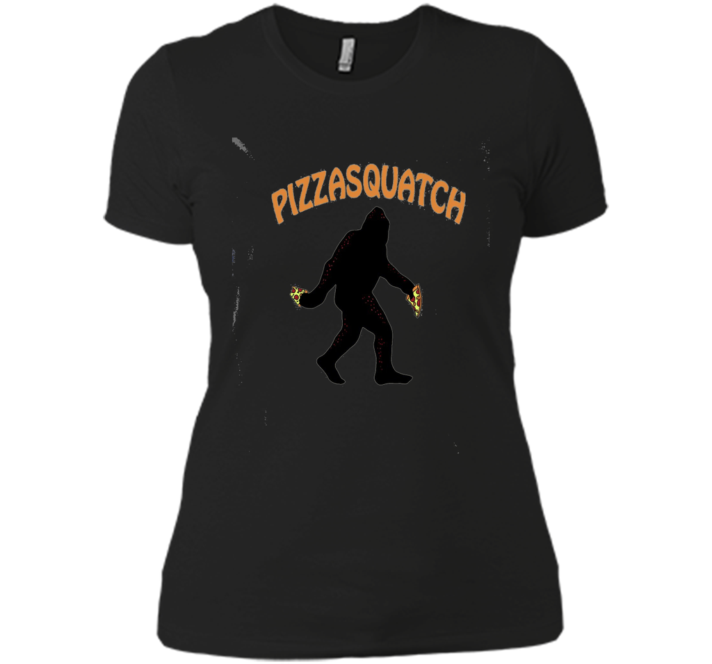 Pizza Sasquatch Bigfoot funny t-shirt gift t-shirt