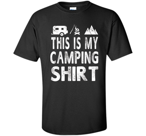 This Is My Camping Shirt Funny Camper Gift T-shirt