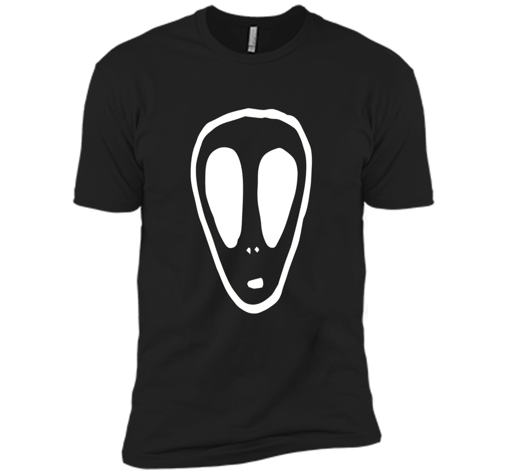 UFO Alien Face Mystery Horror T-Shirt