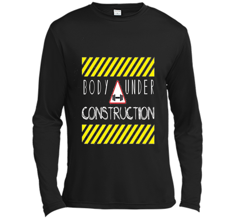 Body Under Construction Motivational Gym Workout Shirt