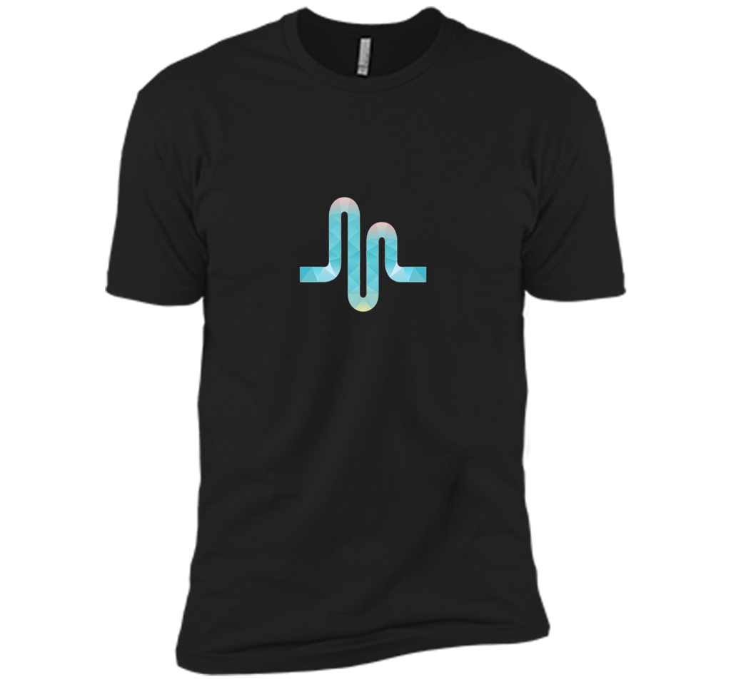 sea musical.ly T-shirt (Fitted Cut)
