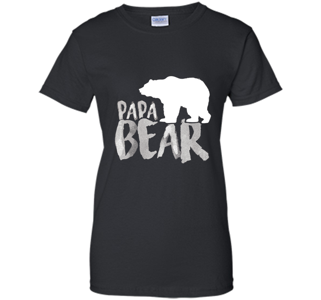 Mens Papa Bear Family Tulioct T-Shirt - Gift for father day