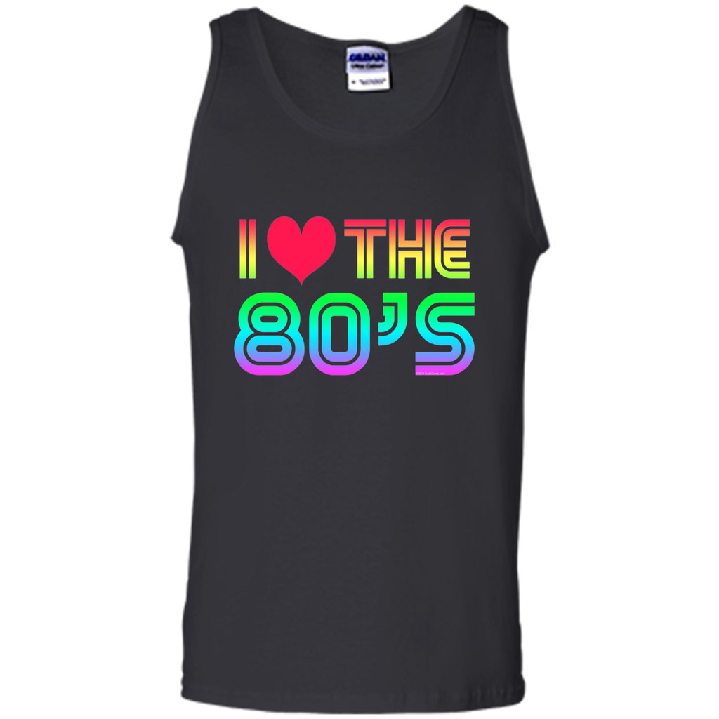 I Love the 80's Eighties Gaming Rainbow T-Shirt