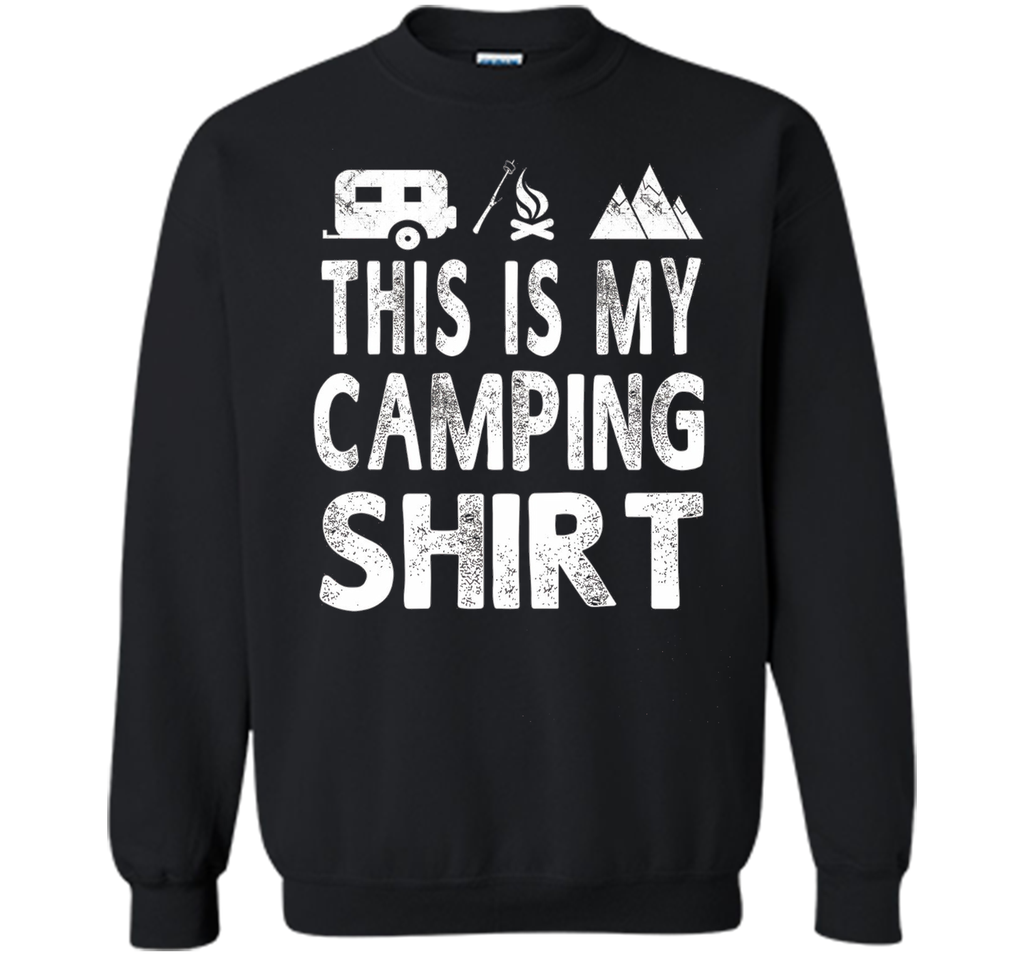 This Is My Camping Shirt Funny Camper Gift T-shirt