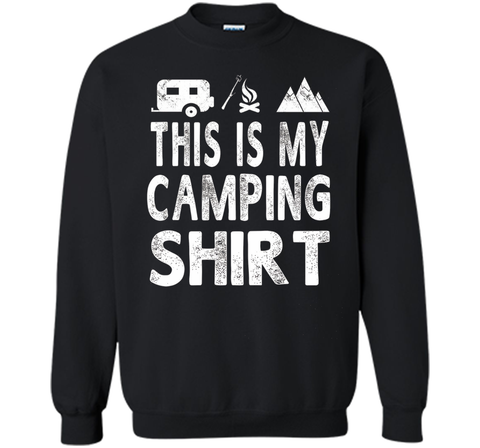 This Is My Camping Shirt Funny Camper Gift T-shirt