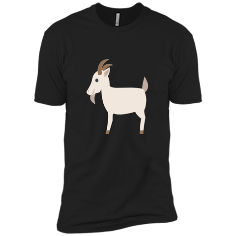 Goat Emoji T-Shirt Farm Animal Horns Tusks Pig Sheep Cow