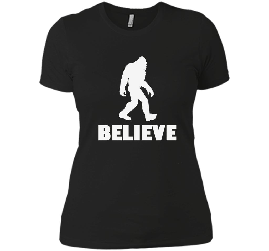 Bigfoot Sasquatch I Believe Tshirt