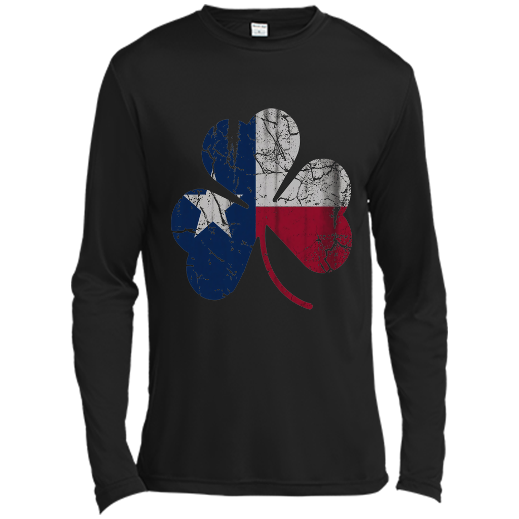 Irish Flag of Texas Shamrock Shirt