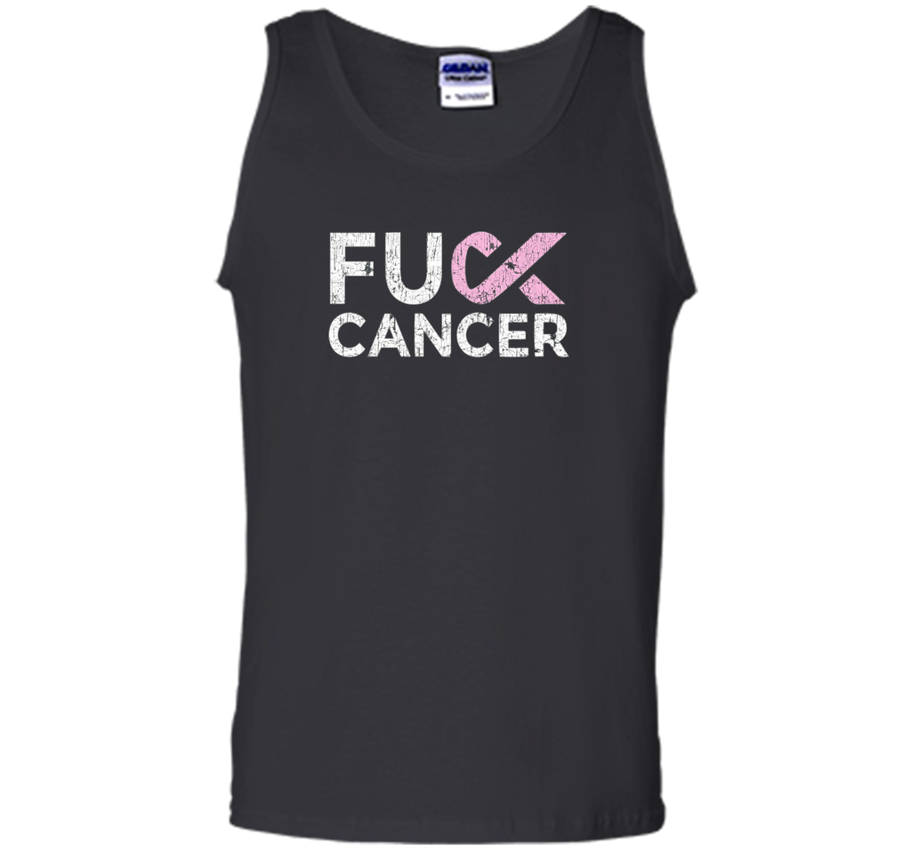 Distressed Ladies Cancer Gifts Fight Cancer T-Shirt Tee