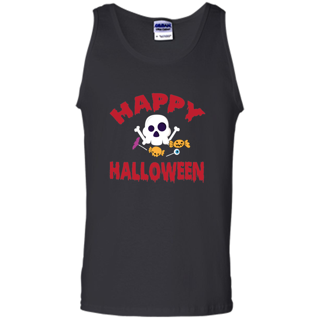 happy halloween, we are friendly friends Tank Top