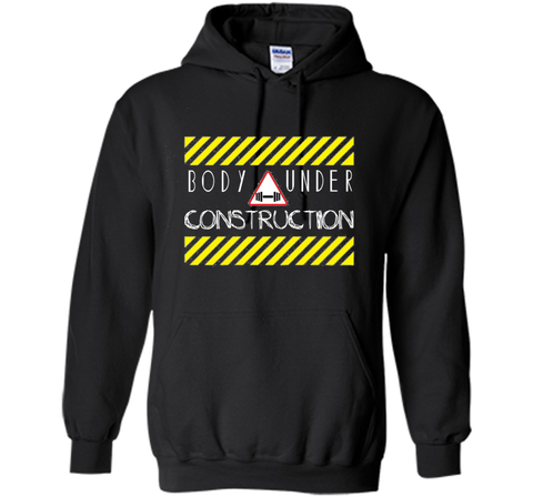 Body Under Construction Motivational Gym Workout Shirt