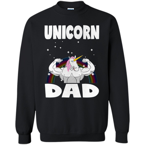 Unicorn Dad Vintage Retro Dad's Unicorns Love T-Shirt
