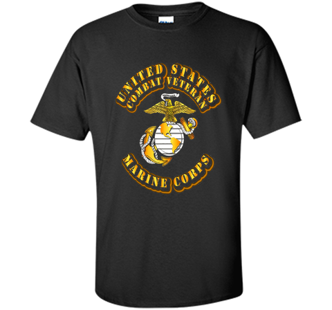 US Marine Corps - Combat Veteran Tshirt