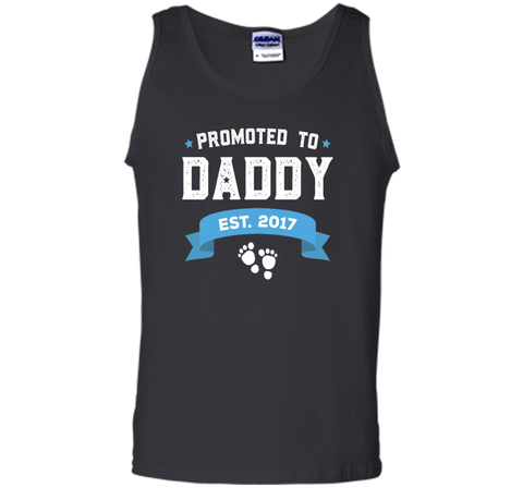 Promoted To Daddy Est. 2017 Gift For New Daddy T-Shirt Baby