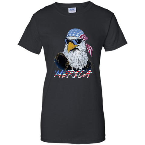 USA PRIDE MERICA MULLET EAGLE T-SHIRT  4th of july shirt