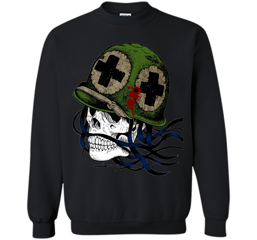 Army Skull T-Shirt Design